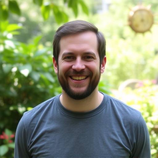 Elias Thorne, Founder of Weed Warrior Tools, smiling in a garden setting