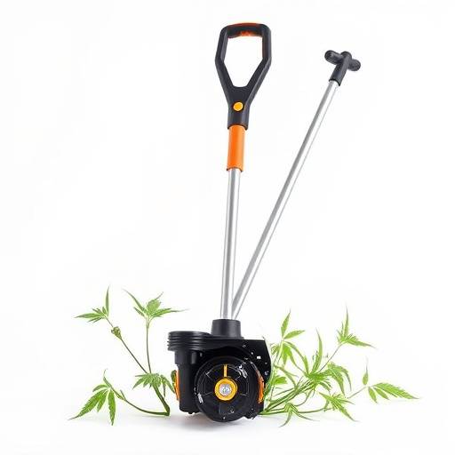 The Original Weed Warrior standing weed puller
